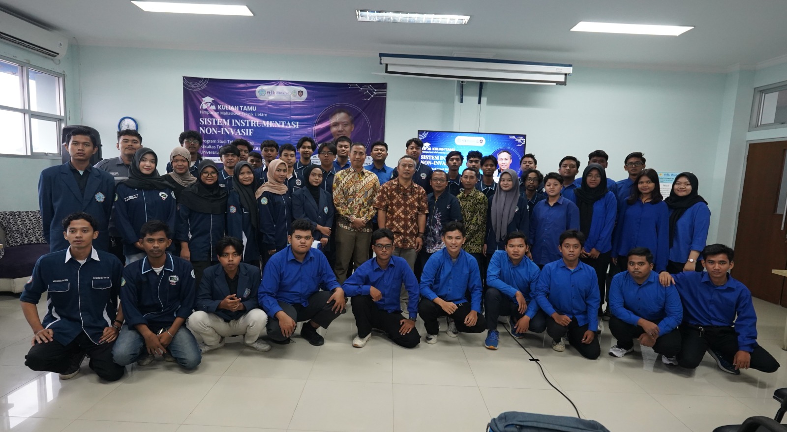 Dorong Inovasi Instrumentasi Modern, Teknik Elektro UHT Gelar Kuliah Tamu Non-Invasif