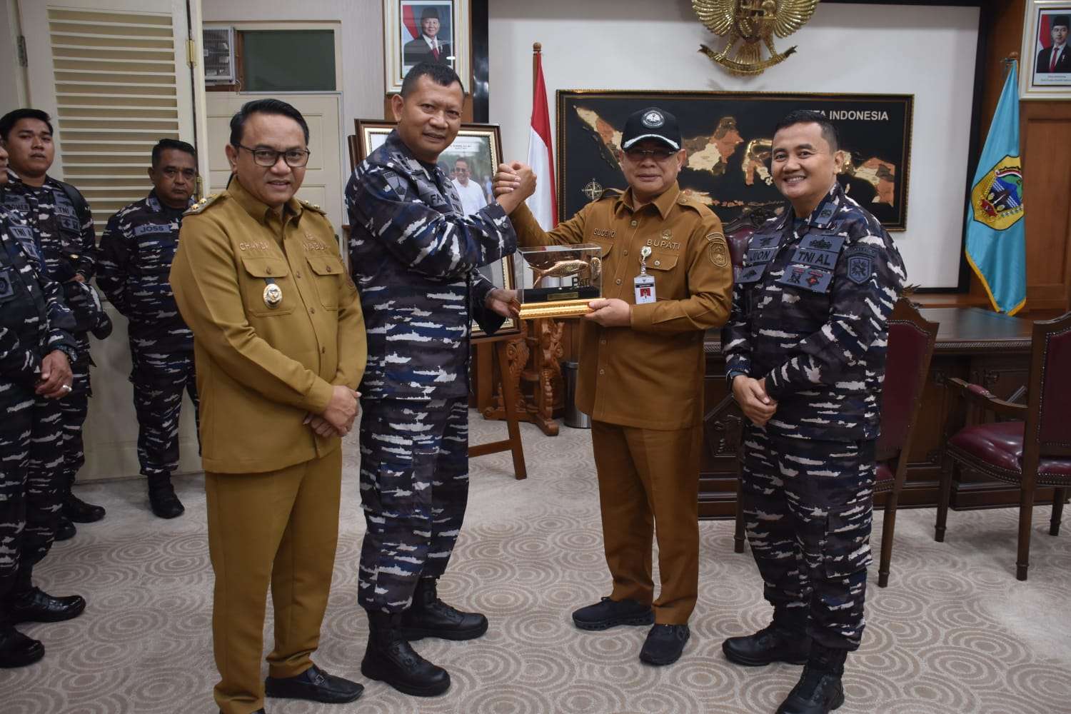 Perkuat Sinergi, Kodaeral V Laksanakan Courtesy Call ke Bupati Pati